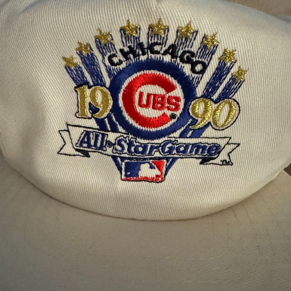 Vintage 1990 Cubs All-Star Game MLB Hat‎ by American Needle